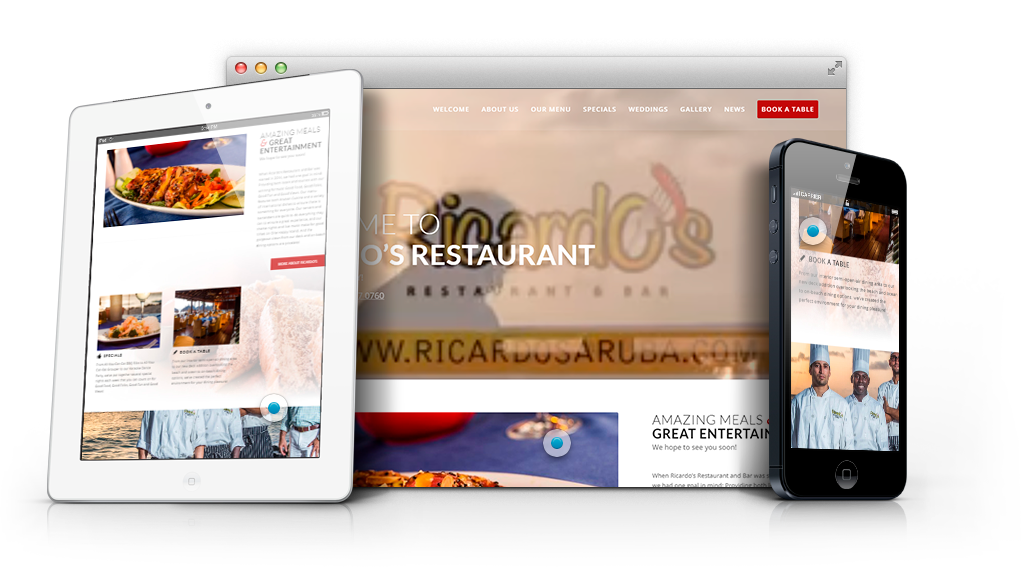 Website-design-aruba-Ricardos-Aruba