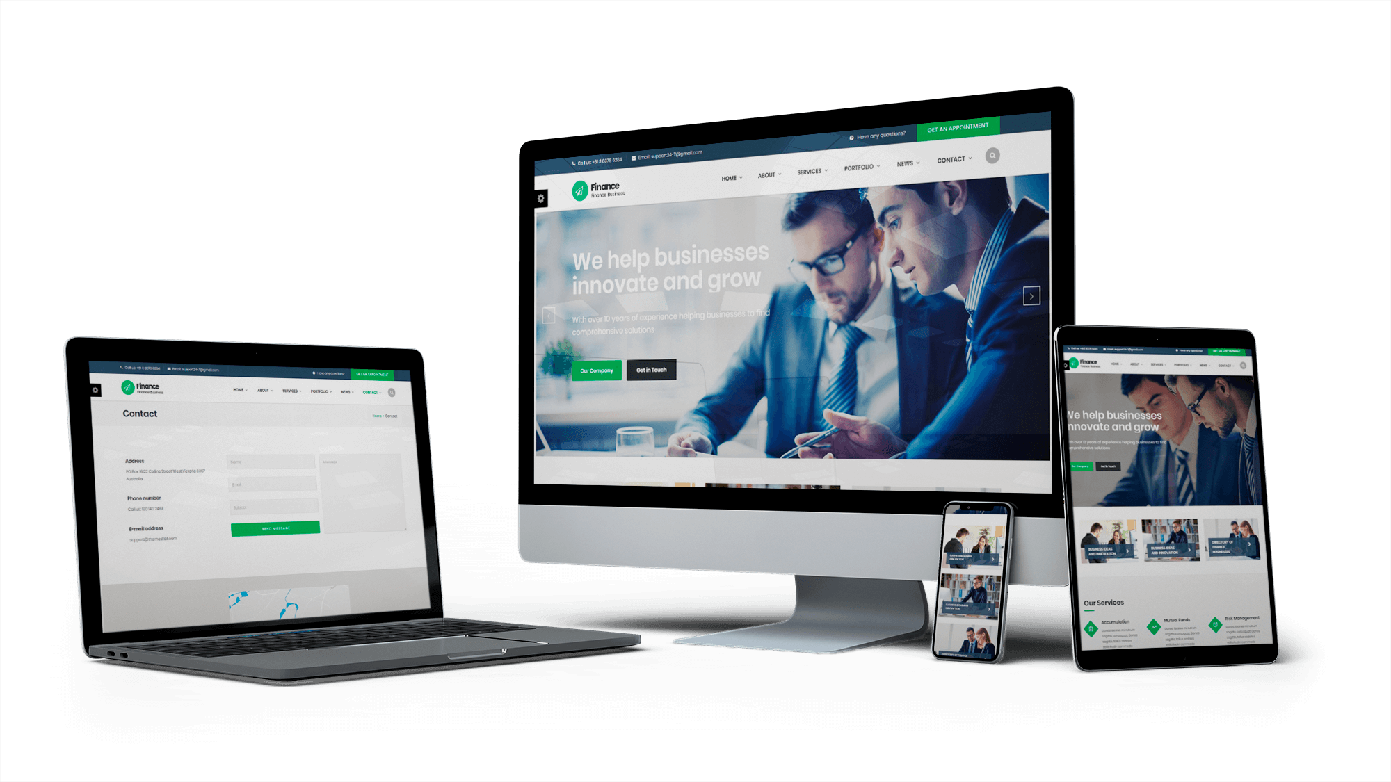 Medicine & Health Website Design